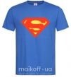 Мужская футболка SUPERMAN Original Ярко-синий фото