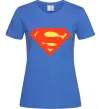 Жіноча футболка SUPERMAN Original Яскраво-синій фото