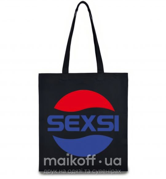 Еко-сумка SEXSI Чорний фото