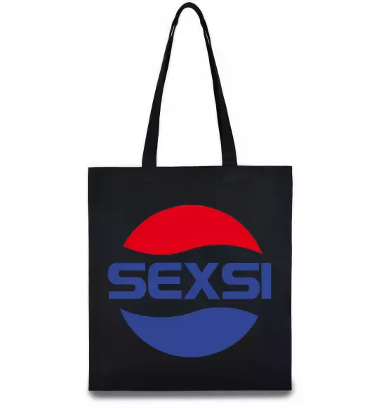 Еко-сумка SEXSI Чорний фото