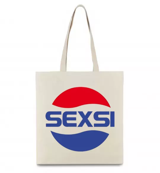 Еко-сумка SEXSI Бежевий фото