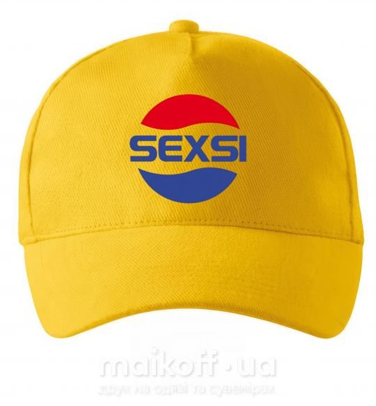 Кепка SEXSI Солнечно желтый фото