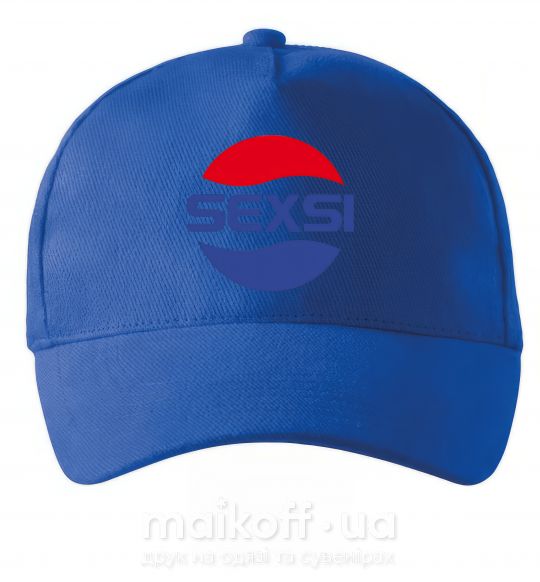 Кепка SEXSI Яскраво-синій фото