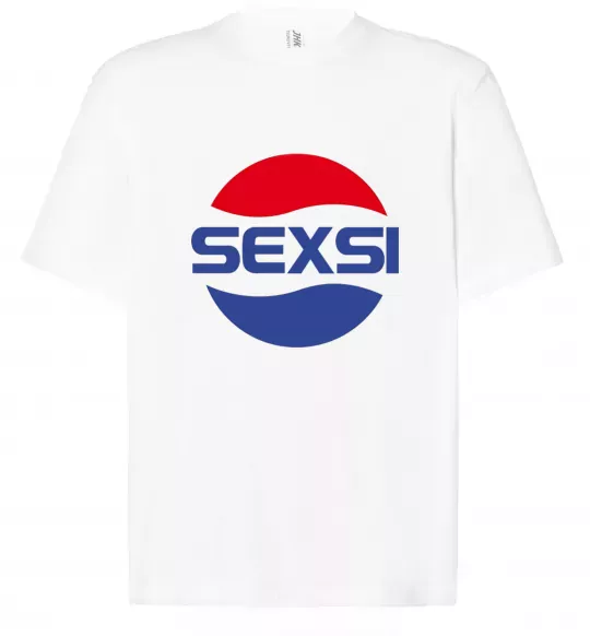 Футболка Оверсайз SEXSI Белый фото