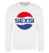 Світшот SEXSI Білий фото
