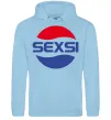Мужская толстовка (худи) SEXSI Голубой фото
