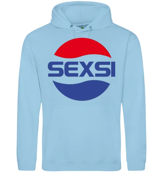 Жіноча толстовка (худі) SEXSI Блакитний фото