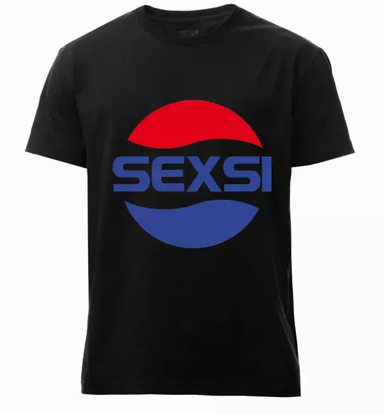 Мужская премиум футболка SEXSI Черный фото