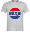 Чоловіча футболка SEXSI Сірий фото
