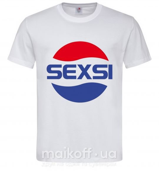 Мужская футболка SEXSI Белый фото