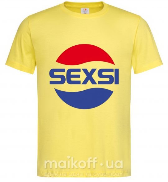 Чоловіча футболка SEXSI Лимонний фото