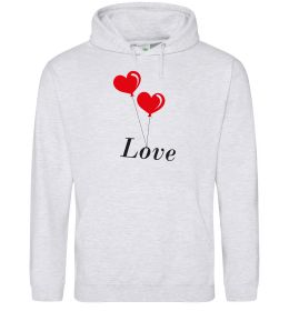 Жіноча толстовка (худі) LOVE воздушные шарики