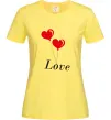 Женская футболка LOVE воздушные шарики Лимонный Женская футболка LOVE воздушные шарики Лимонный фото
