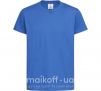 Дитяча футболка Галстук в полоску light Яскраво-синій фото
