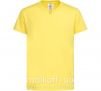 Детская футболка Галстук в полоску light Лимонный фото