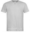 Мужская футболка Галстук в полоску light Серый фото