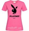 Женская футболка PLAYBOY APPLE Ярко-розовый фото