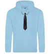 Мужская толстовка (худи) Краватка black Голубой фото