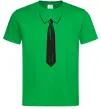 Мужская футболка Краватка black Зеленый фото