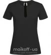 Женская футболка ГАЛСТУК КЛАССИКА Черный фото