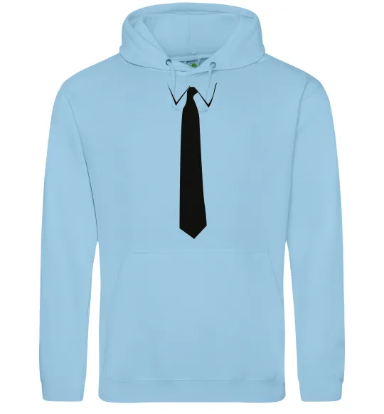 Жіноча толстовка (худі) Краватка класика Блакитний фото