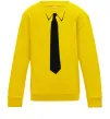 Детский Свитшот Краватка класика Солнечно желтый фото