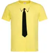 Чоловіча футболка Краватка класика Лимонний фото