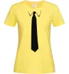Женская футболка Краватка класика Лимонный Женская футболка Краватка класика Лимонный фото