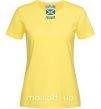 Жіноча футболка SCOTLAND FREEDOM Лимонний фото