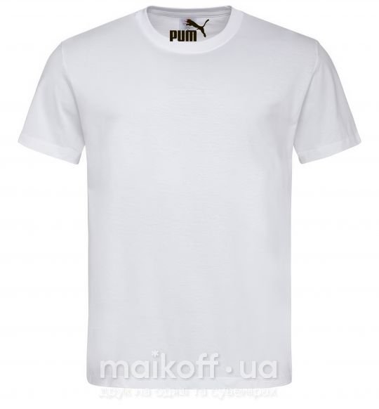 Чоловіча футболка PUM Білий фото