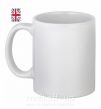 Чашка керамическая ФЛАГ GREAT BRITAIN Белый фото
