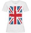 Женская футболка ФЛАГ GREAT BRITAIN Белый фото