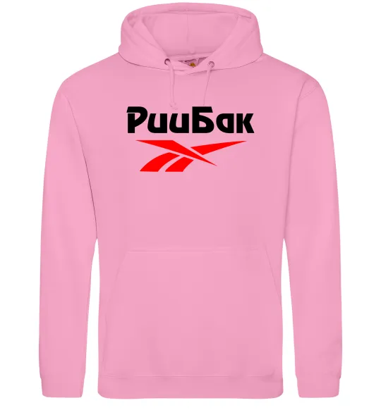 Мужская толстовка (худи) Риибак Розовый фото