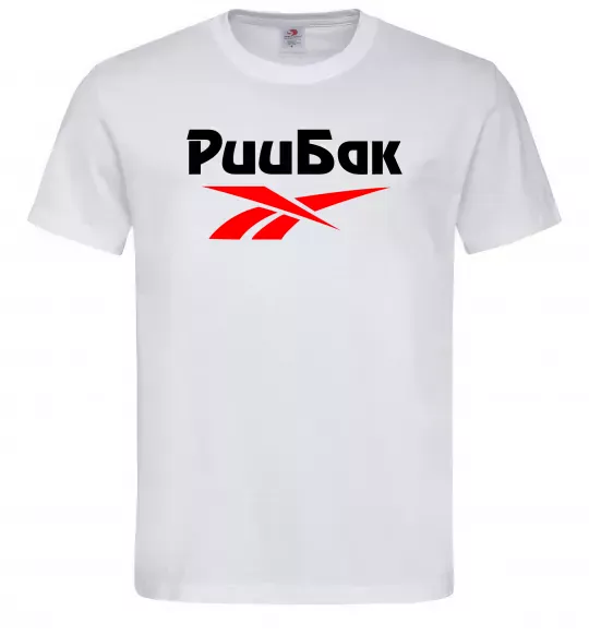Мужская футболка Риибак Белый фото