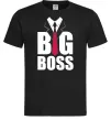 Мужская футболка Напис BIG BOSS Черный Мужская футболка Напис BIG BOSS Черный фото