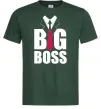 Мужская футболка Напис BIG BOSS Темно-зеленый Мужская футболка Напис BIG BOSS Темно-зеленый фото