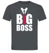 Мужская футболка Напис BIG BOSS Графит Мужская футболка Напис BIG BOSS Графит фото