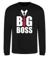 Світшот Напис BIG BOSS Чорний фото