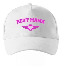Кепка BEST MAMA с сердечком