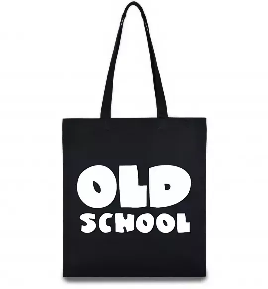 Еко-сумка OLD SCHOOL Чорний фото
