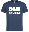 Чоловіча футболка OLD SCHOOL Темно-синій фото