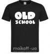Мужская футболка OLD SCHOOL Черный фото