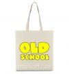 Еко-сумка OLD SCHOOL Бежевий фото