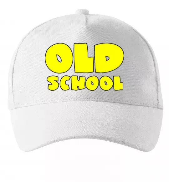 Кепка OLD SCHOOL Білий фото
