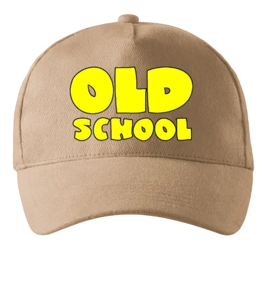 Кепка OLD SCHOOL Пісочний фото