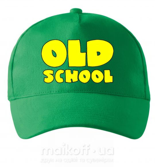 Кепка OLD SCHOOL Зеленый фото