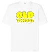 Футболка Оверсайз OLD SCHOOL Белый фото