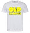 Чоловіча футболка OLD SCHOOL Білий фото