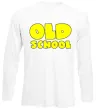 Лонгслив OLD SCHOOL Белый фото