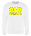 Свитшот OLD SCHOOL Белый фото